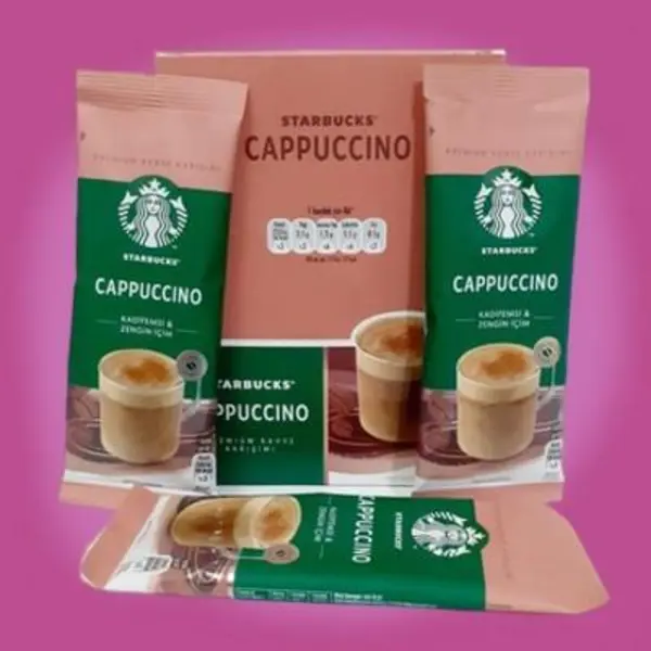 قهوه فوری استارباکس طعم کاپوچینو ساشه 14 گرمی Starbucks cappuccino - 6