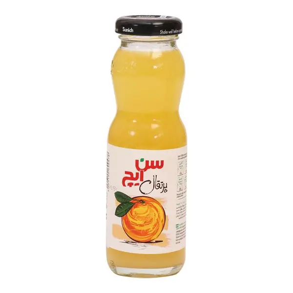 آبمیوه پرتقال سن ایچ شیشه ای 200 میلی لیتری - 2