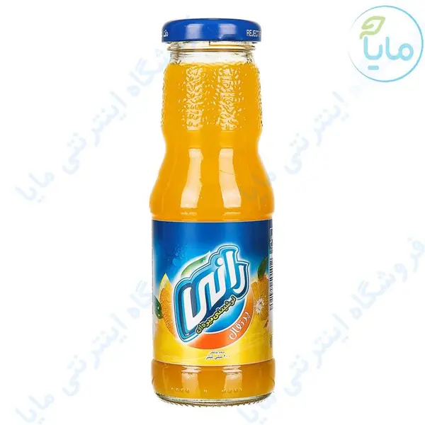 آبمیوه پرتقال شیشه ای رانی – 200 میلی لیتر - 6