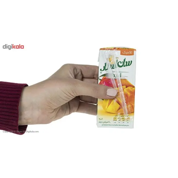 آبمیوه انبه پالپ دار200 سی سی سان استار - 6