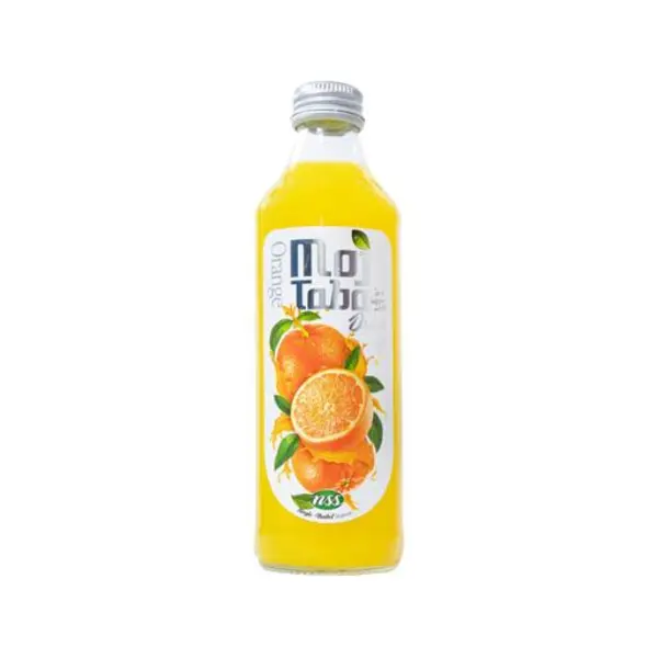 مجتبی نوشیدنی پرتقال شیشه ای 330گرم - 3