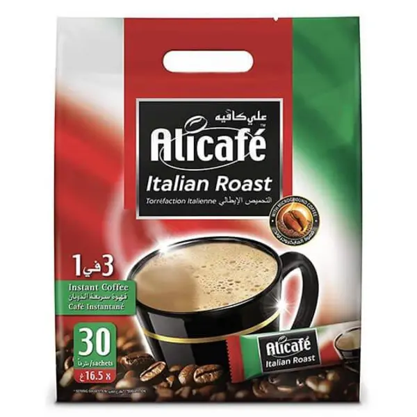 کافی میکس سه در یک 3۰ عددی ایتالیایی علی کافه Alicafe italian roast - 6