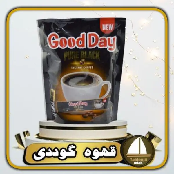 قهوه فوری گوددی بلک  Good Day pure Black  بسته 40 - 6