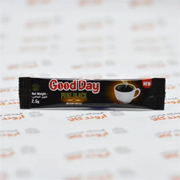 قهوه فوری گوددی بلک  Good Day pure Black  بسته 40