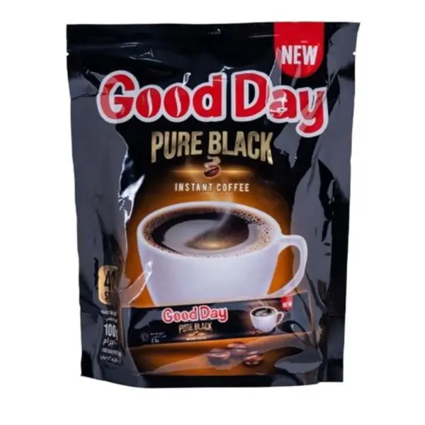 قهوه فوری گوددی بلک  Good Day pure Black  بسته 40 - 5