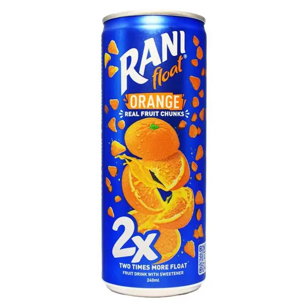 آبمیوه رانی پرتقال x2 دبل با دو برابر تکه میوه ( 240 میلی لیتر) - 2