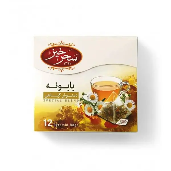 دمنوش بابونه سحرخیز 12 عددی