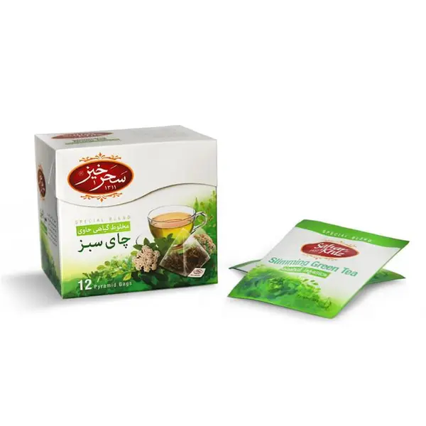 دمنوش گیاهی سحرخیز حاوی چای سبز 12 عددی - 4