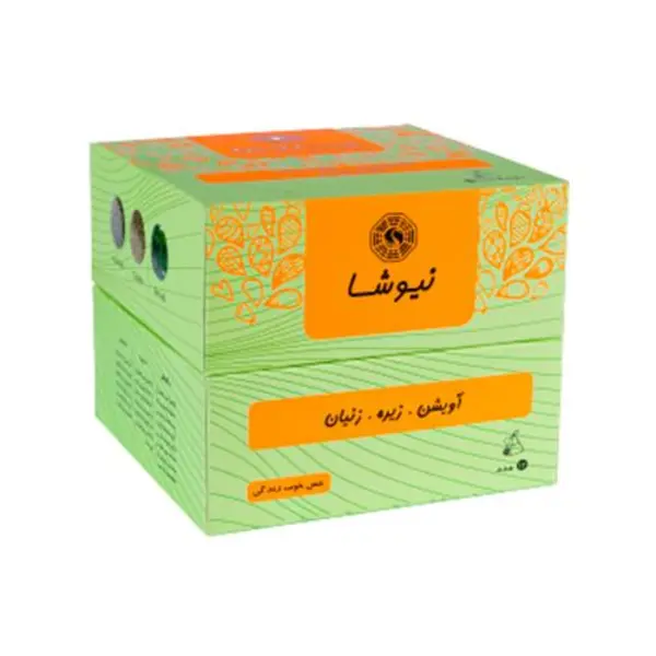 دمنوش مثلثی حس خوب زندگی (آویشن، زیره، زنیان) نیوشا 12 عددی - 2