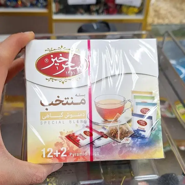 دمنوش کیسه ای منتخب سحرخیز بسته 12 عددی - 3