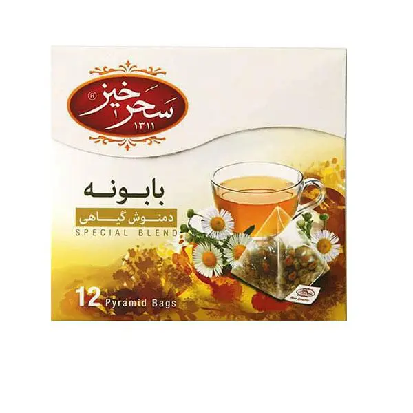 دمنوش بابونه سحرخیز 12 عددی - 2