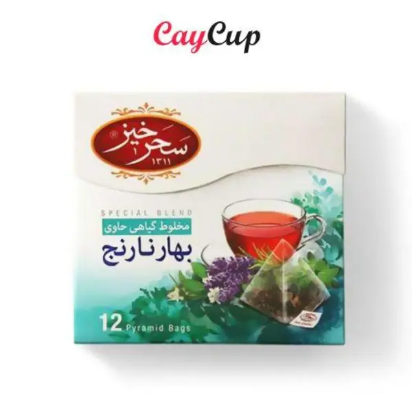 دمنوش بهار نارنج و چای ترش سحرخیز بسته 12 عددی - 3