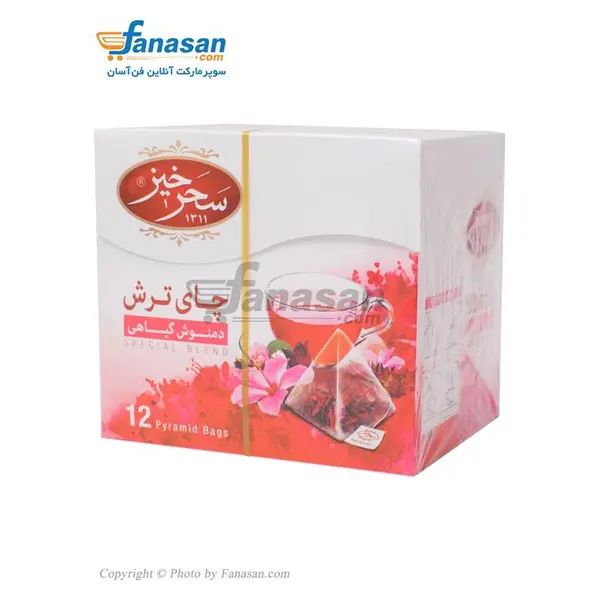 دمنوش گیاهی چای ترش سحرخیز 12 عددی 24 گرمی - 5