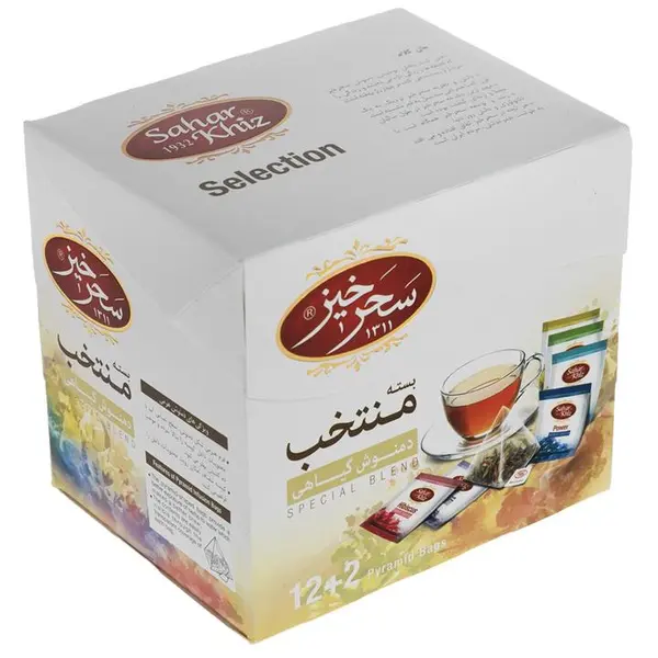 دمنوش کیسه ای منتخب سحرحیز بسته 14 عددی - 5