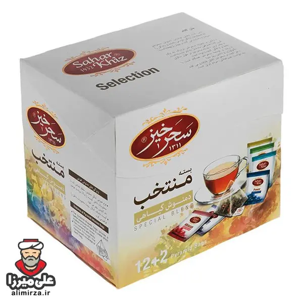 دمنوش کیسه ای منتخب سحرحیز بسته 14 عددی - 3