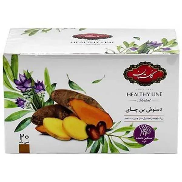 دمنوش بن چای گلستان بسته 20 عددی - 4
