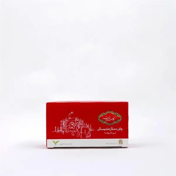 چای سیاه کیسه ای گلستان ممتاز هندوستان پک 25 عددی - 2