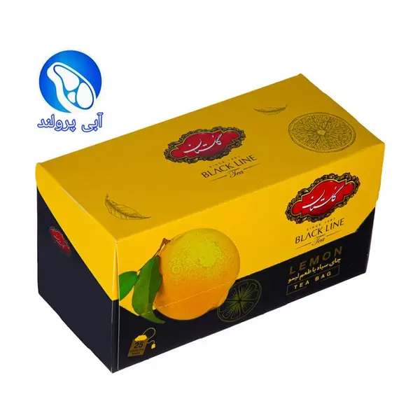 چای سیاه کیسه ای گلستان با طعم لیمو پک 25 عددی - 2