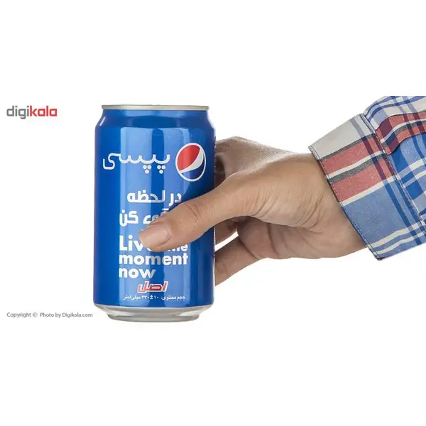 نوشابه قوطی پپسی 330 میلی‌لیتری - 5