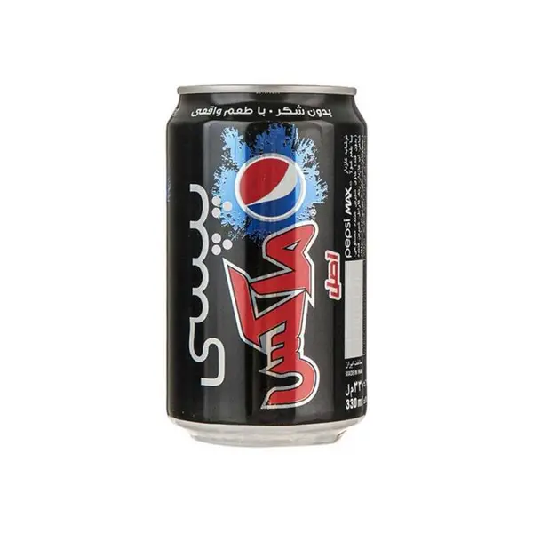 نوشابه گازدار بدون شکر کولا 330 میلی لیتری پپسی مکس - 2