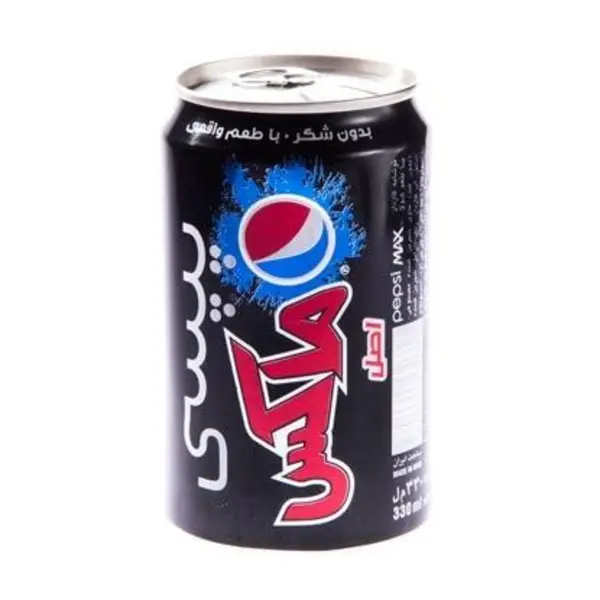 نوشابه گازدار بدون شکر کولا 330 میلی لیتری پپسی مکس - 3