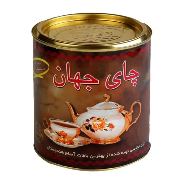 چای سیاه شکسته مجلسی جهان قوطی فلزی 450 گرم - 2