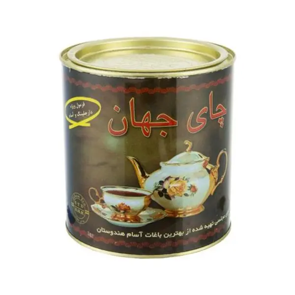 چای سیاه شکسته مجلسی جهان قوطی فلزی 450 گرم - 5