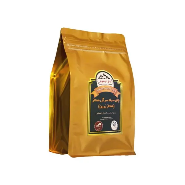 چای سیاه سرگل ممتاز زرین کوهنوش - 500 گرم - 2