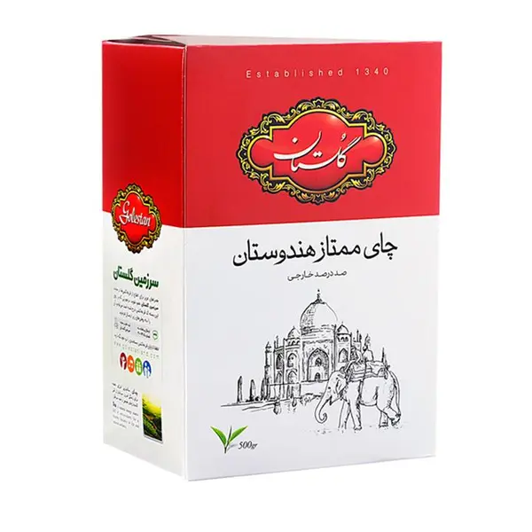 چای ممتاز هندوستان گلستان 500 گرمی - 3