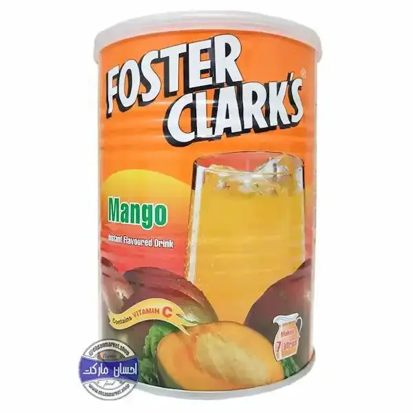 پودر شربت فوری با طعم انبه قوطی فوستر کلارکس 840 گرم - 2