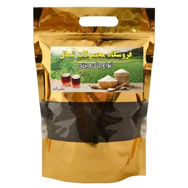 چای سیاه ایرانی سرگل ممتاز زرین - 900 گرم - 3