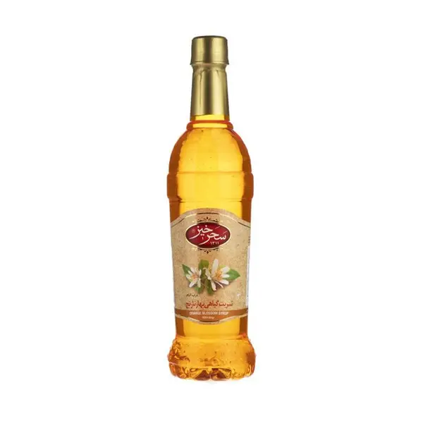 شربت گیاهی بهارنارنج سحرخیز وزن 900 میلی لیتر  Saharkhiz Natural Orange Blossom Syrup 900 ml - 2