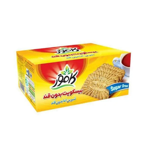 بیسکویت کنجدی بدون قند کامور - 2