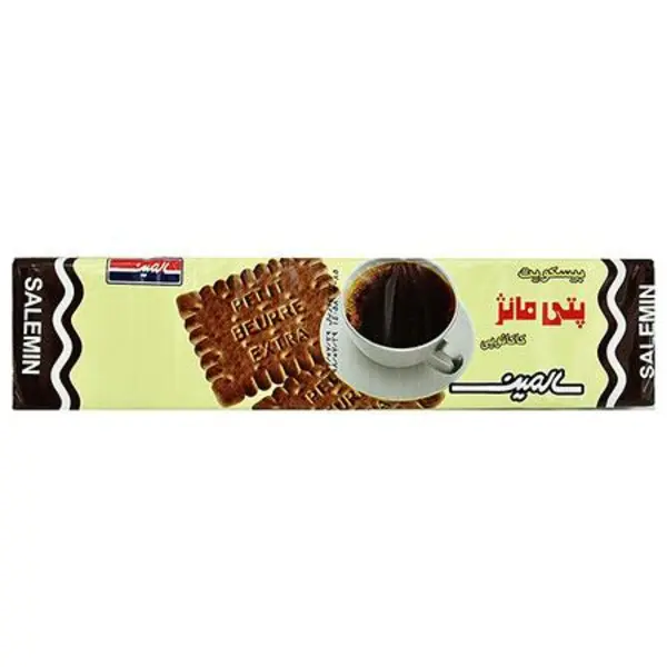 بیسکویت پتی بور کاکائویی سالمین مقدار ۱۲۵ گرم - 2