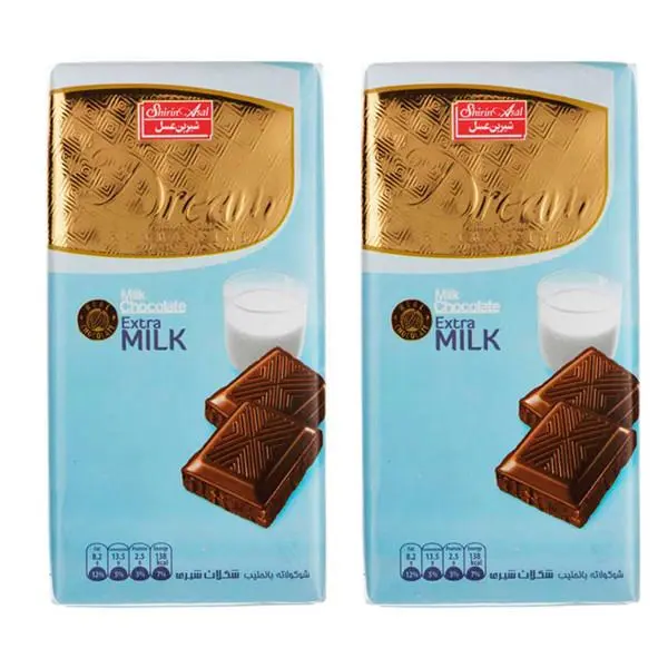 شکلات سفید دریم شیرین عسل 100 گرمی - 5
