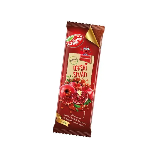 لواشک فامیلا انار ترشی سون - 100 گرم بسته 10 عددی - 3