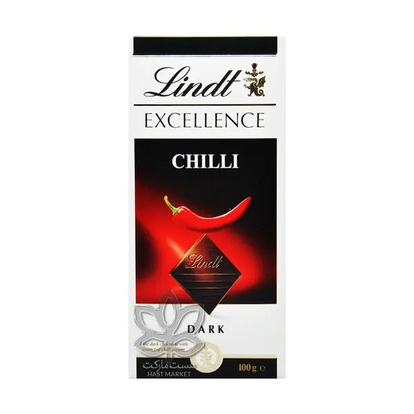 شکلات تلخ فلفل قرمز تند لینت 100 گرمی Lindt - 2