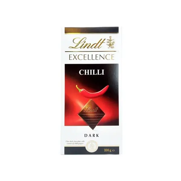 شکلات تلخ فلفل قرمز تند لینت 100 گرمی Lindt - 4