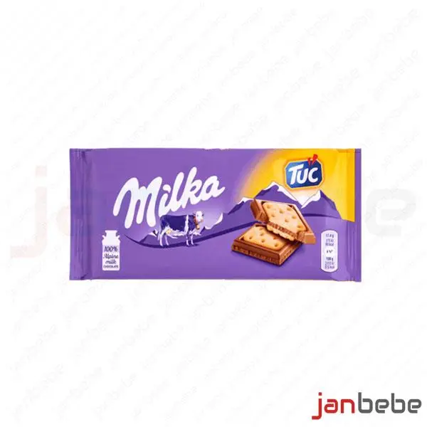 شکلات میلکا بیسکوئیت توک 100 گرم –  Milka TUC - 3