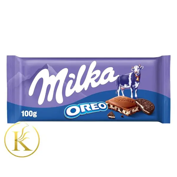 شکلات تابلت میلکا با مغز بیسکوییت اوریو (100 گرم) oreo milka