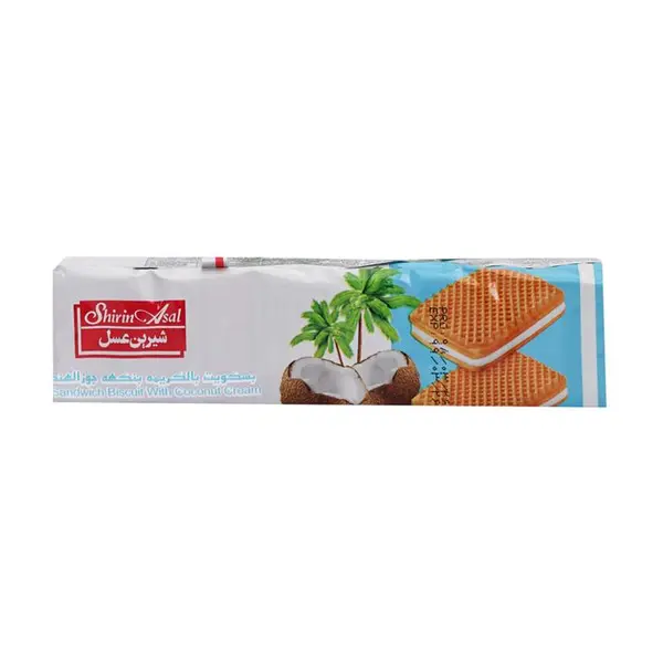 بیسکویت کرمدار با طعم نارگیل شیرین عسل 120 گرم - 2