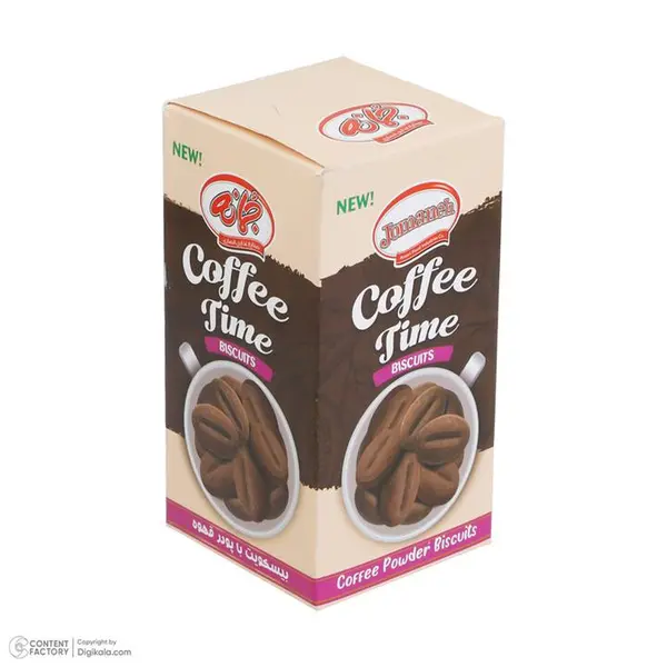 بیسکویت با پودر قهوه جمانه - 120 گرم - 4
