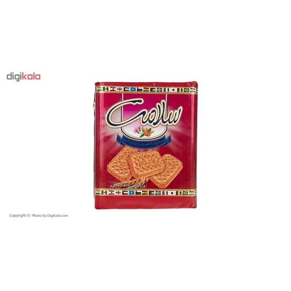 بیسکویت نرم کنجد و هل سلامت – 1200 گرم - 5
