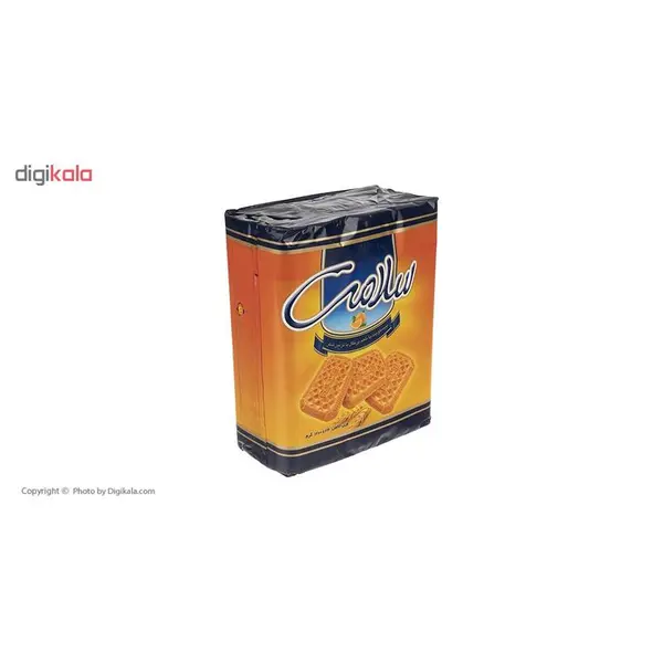 بیسکویت سلامت با طعم پرتقال با تزئین شکر - 1200 گرم - 4