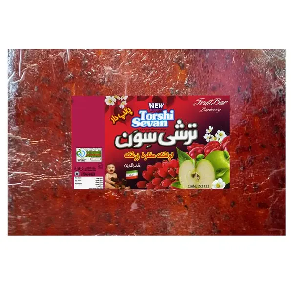 لواشک مخلوط زرشک پالپ دار ترش سون - 1300 گرم - 3
