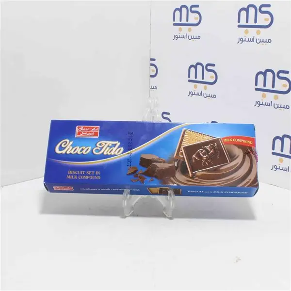 فرآورده کاکائویی شیری با بیسکویت شوکو تیدو شیرین عسل 144 گرمی - 2