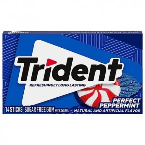 آدامس تریدنت با طعم اکالیپتوس کامل 14عددی TRIDENT - 2