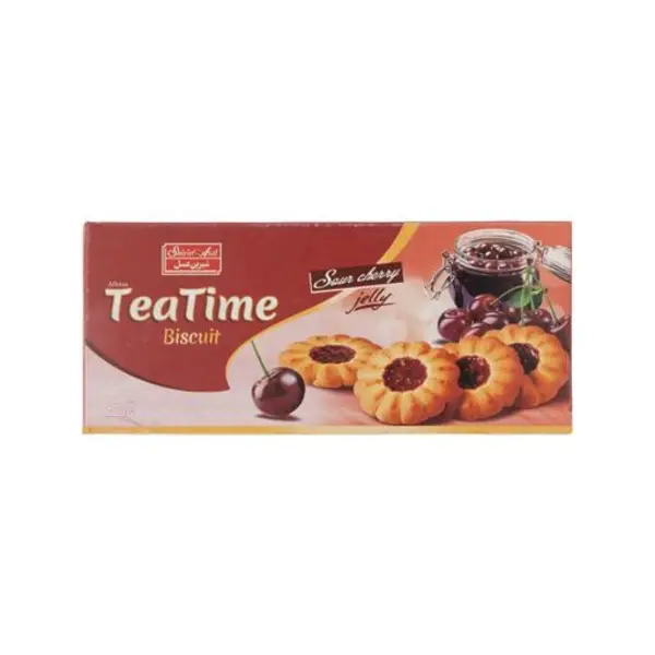 شیرین عسل بیسکویت تی تایم آلبالو 150گرم - 2