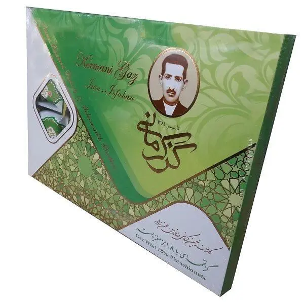 گز لقمه 18 درصد پسته گز کرمانی - 200 گرم - 2