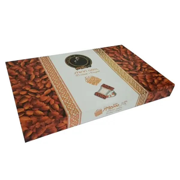 گز لقمه 18 درصد بادام گز شیرین - 400 گرم - 2